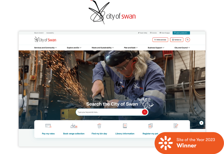 Local Government Website Informed by User Research